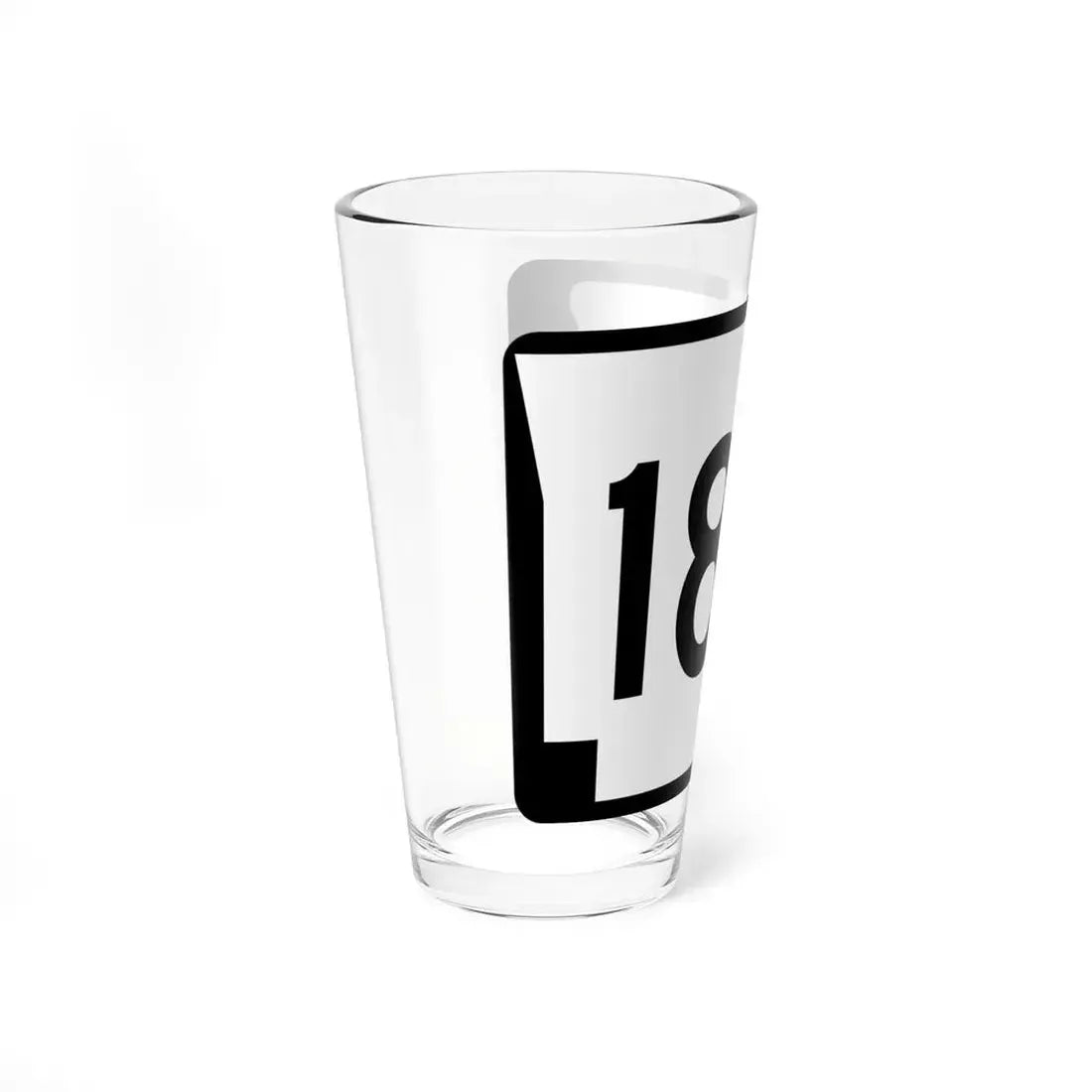 Arkansas 185 (Arkansas) (Road Sign) Pint Glss 16oz - Go Mug Yourself