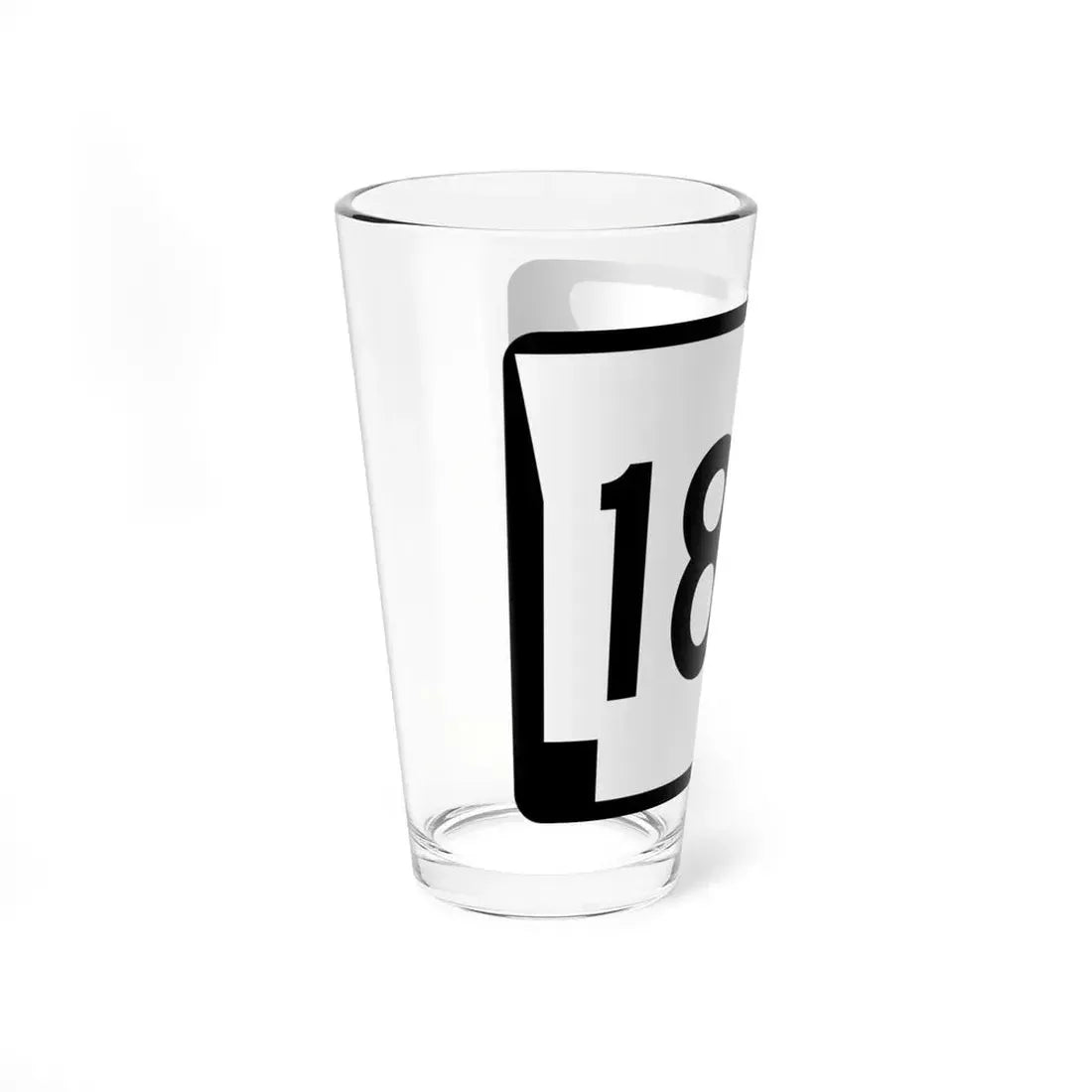 Arkansas 186 (Arkansas) (Road Sign) Pint Glss 16oz - Go Mug Yourself