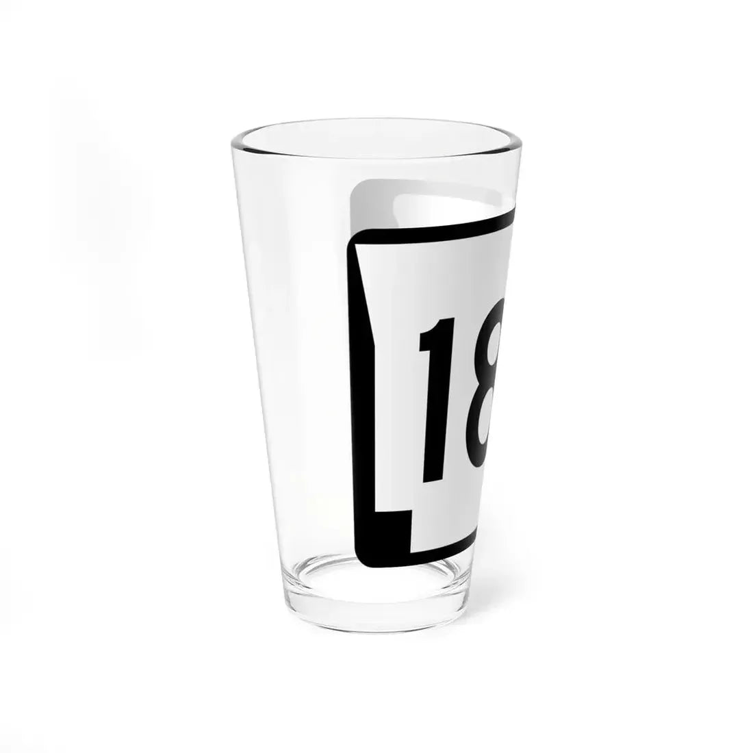 Arkansas 187 (Arkansas) (Road Sign) Pint Glss 16oz - Go Mug Yourself