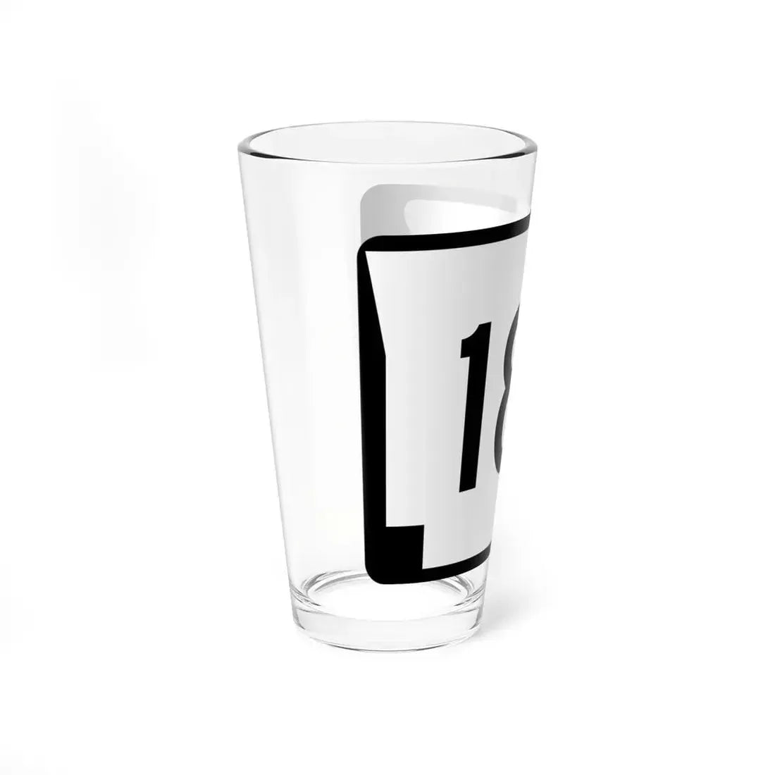 Arkansas 18S (Arkansas) (Road Sign) Pint Glss 16oz - Go Mug Yourself