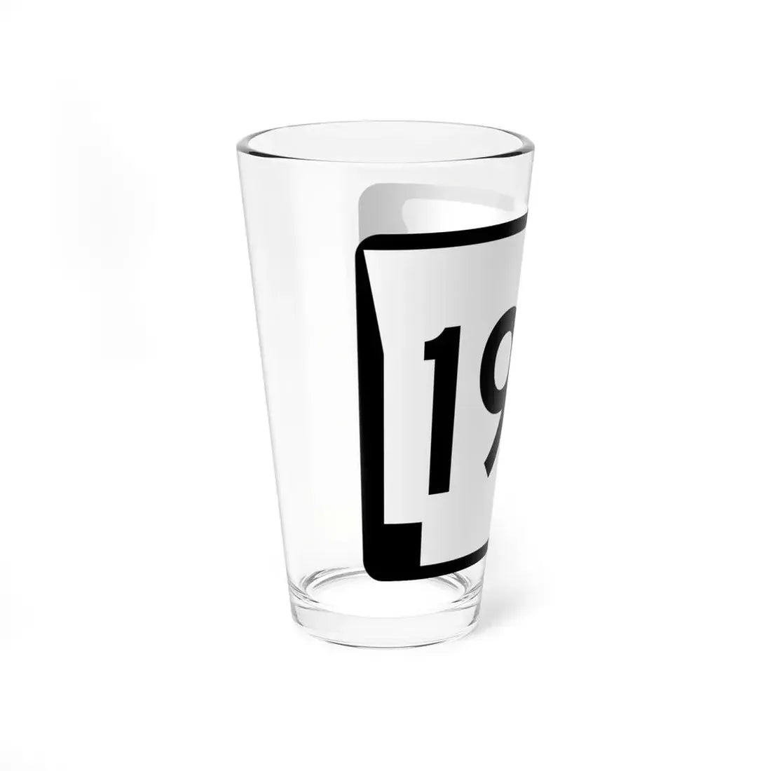 Arkansas 196 (Arkansas) (Road Sign) Pint Glss 16oz - Go Mug Yourself