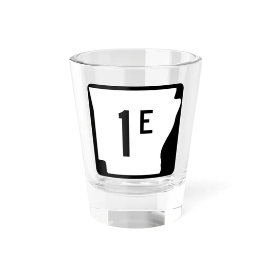 Arkansas 1E (Arkansas) (Road Sign) Shot Glass 1.5oz 1.5oz - Go Mug Yourself