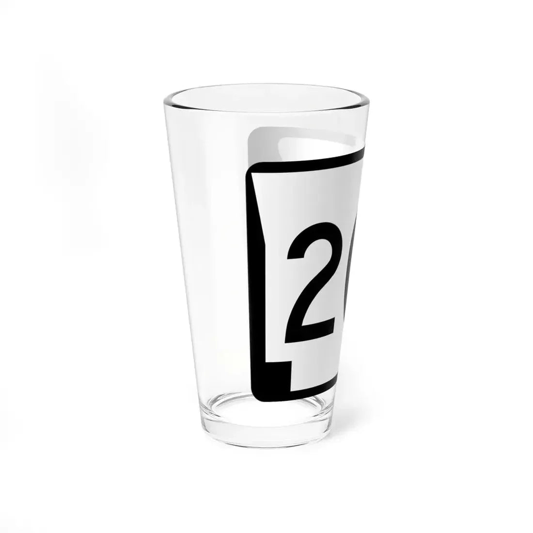 Arkansas 201 (Arkansas) (Road Sign) Pint Glss 16oz - Go Mug Yourself