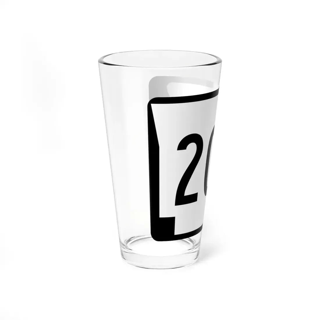 Arkansas 205 (Arkansas) (Road Sign) Pint Glss 16oz - Go Mug Yourself