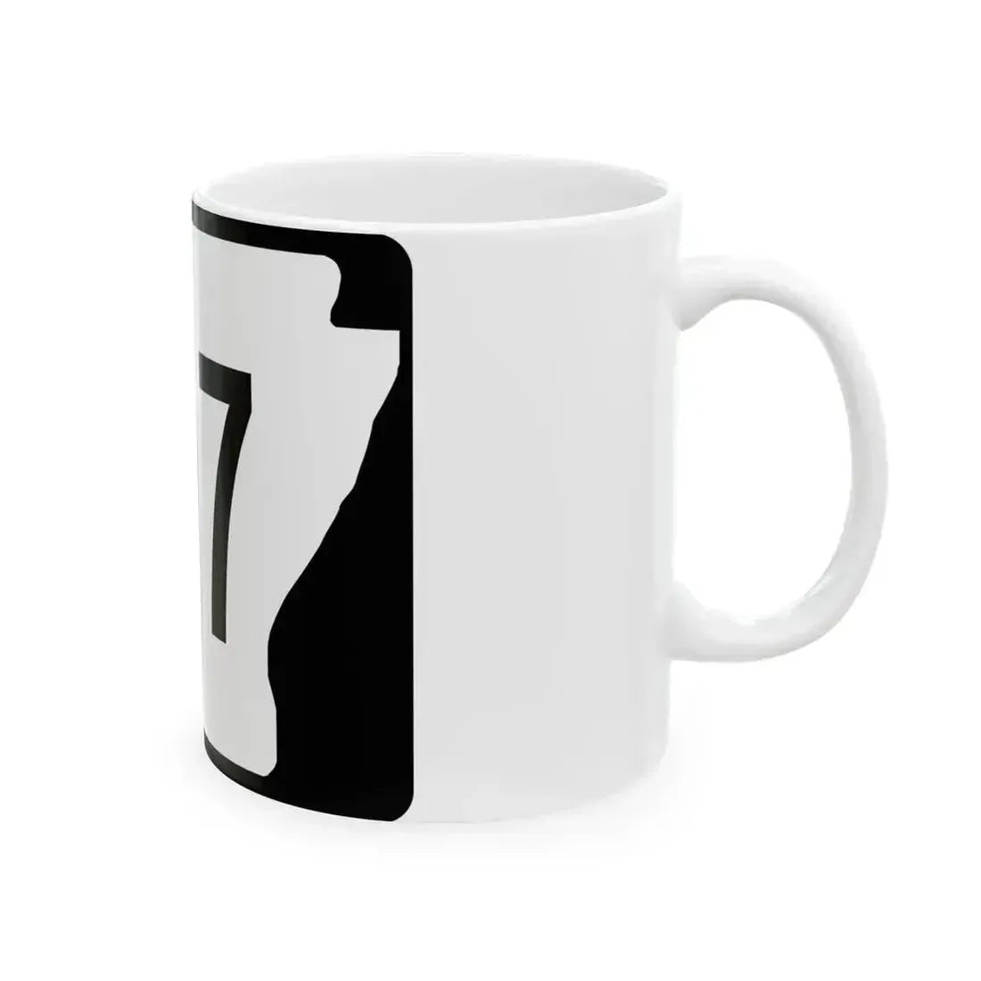 Arkansas 207 (Arkansas) (Road Sign) White Coffee Mug - Go Mug Yourself