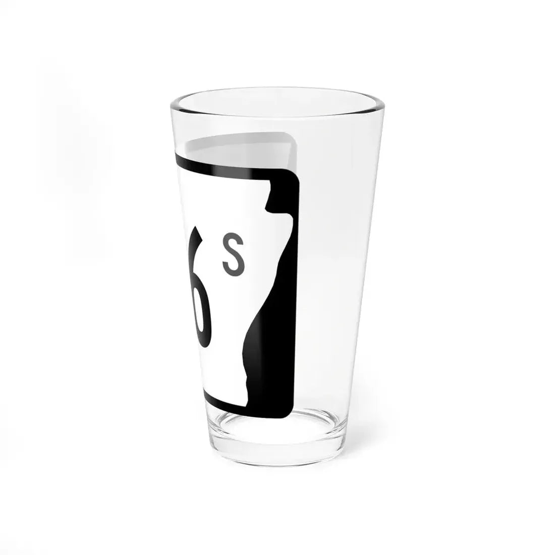 Arkansas 216S (Arkansas) (Road Sign) Pint Glss 16oz - Go Mug Yourself