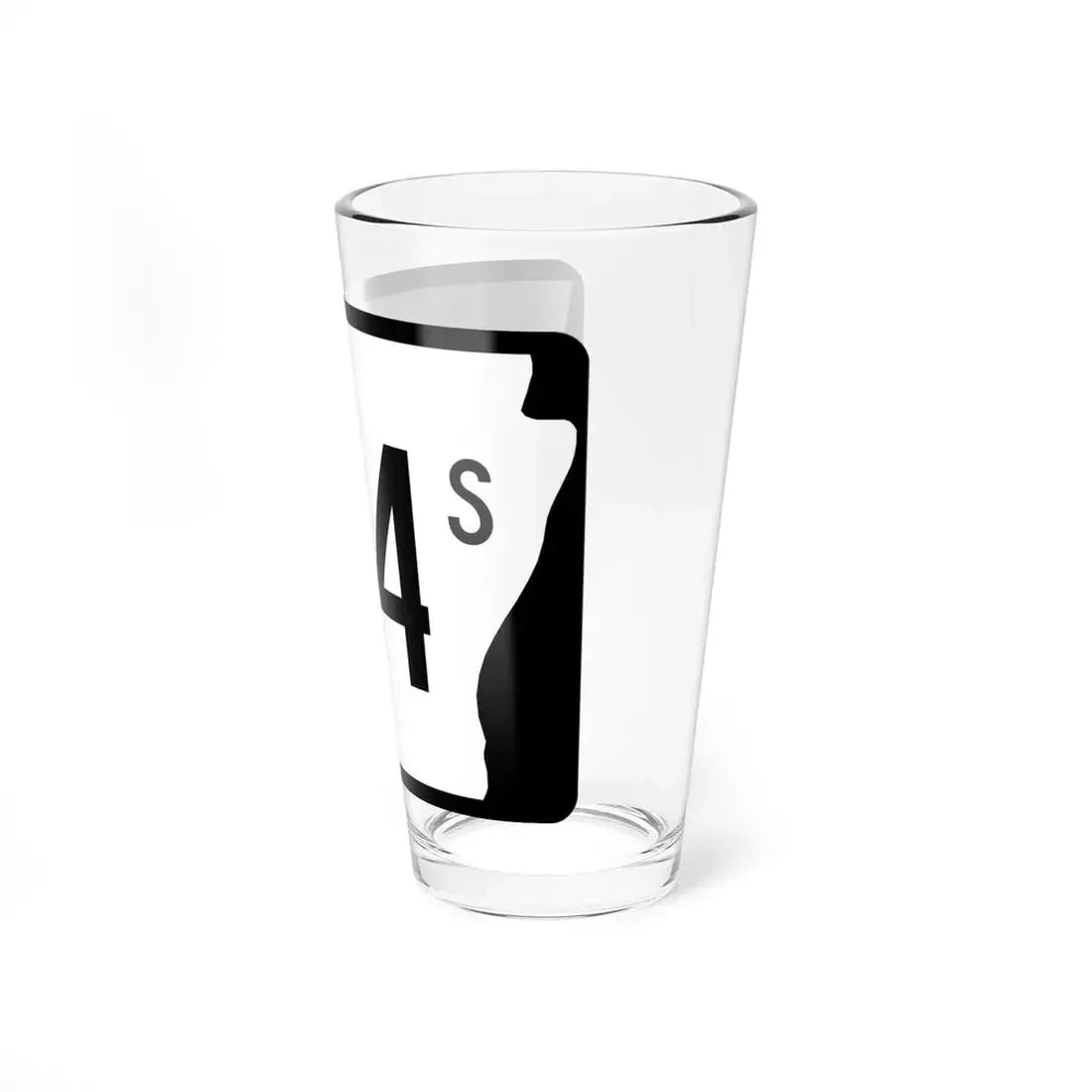 Arkansas 224S (Arkansas) (Road Sign) Pint Glss 16oz - Go Mug Yourself