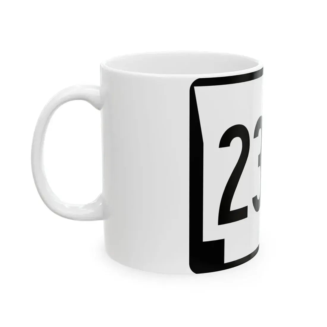 Arkansas 239S (Arkansas) (Road Sign) White Coffee Mug - Go Mug Yourself