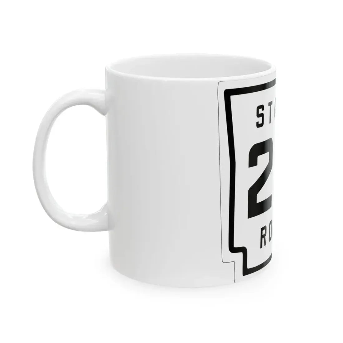 Arkansas 29 1926 (Arkansas) (Road Sign) White Coffee Mug - Go Mug Yourself
