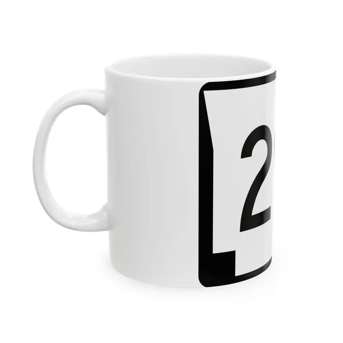 Arkansas 29B (Arkansas) (Road Sign) White Coffee Mug - Go Mug Yourself