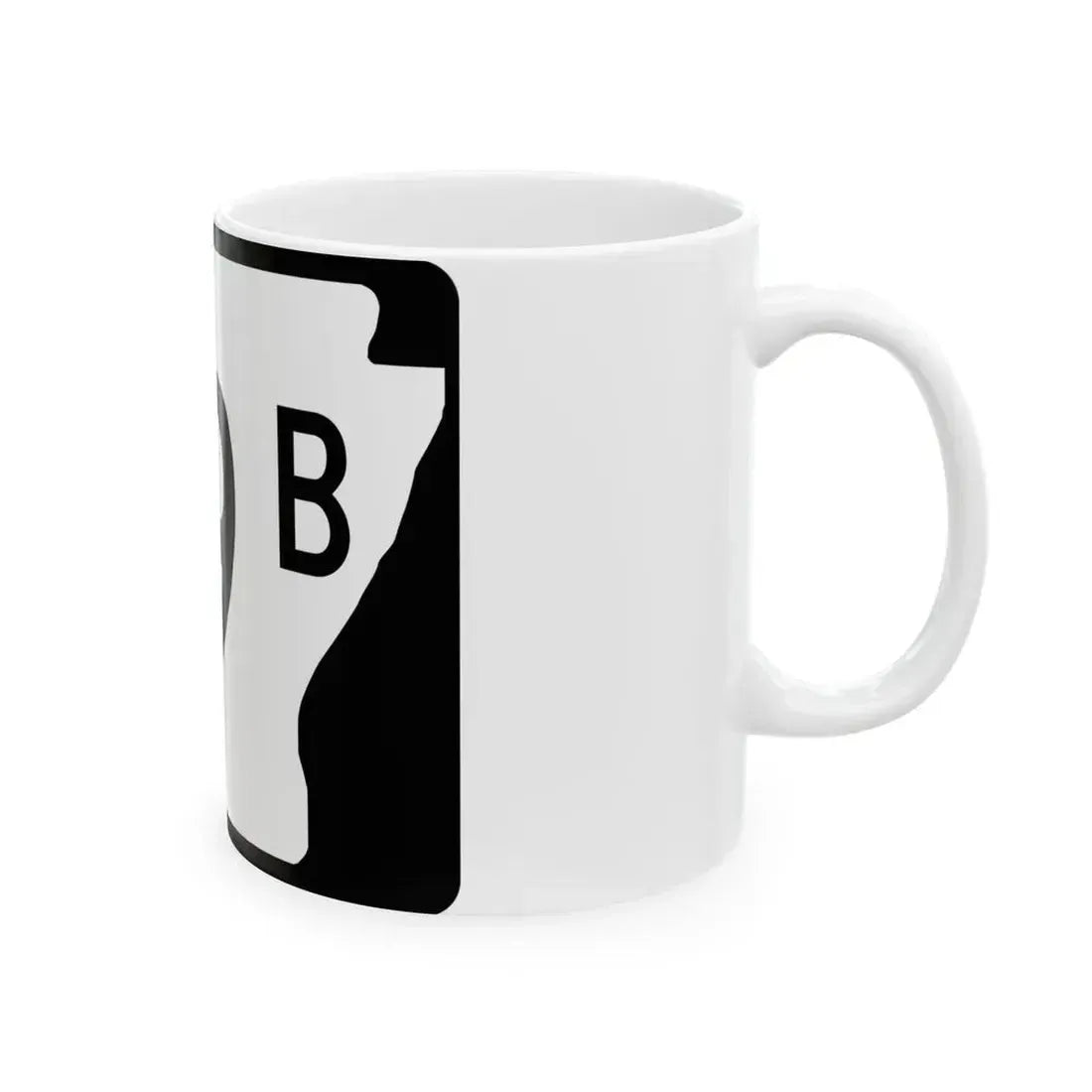 Arkansas 29B (Arkansas) (Road Sign) White Coffee Mug - Go Mug Yourself