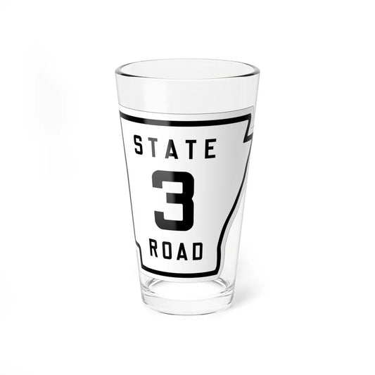 Arkansas 3 1926 (Arkansas) (Road Sign) Pint Glss 16oz 16oz - Go Mug Yourself