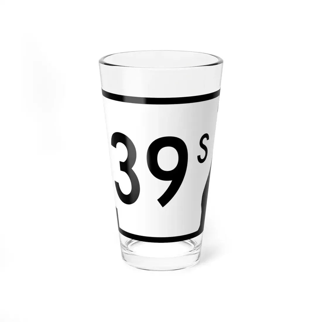 Arkansas 39S (Arkansas) (Road Sign) Pint Glss 16oz 16oz - Go Mug Yourself