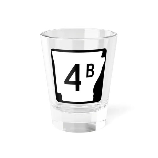 Arkansas 4B (Arkansas) (Road Sign) Shot Glass 1.5oz 1.5oz - Go Mug Yourself