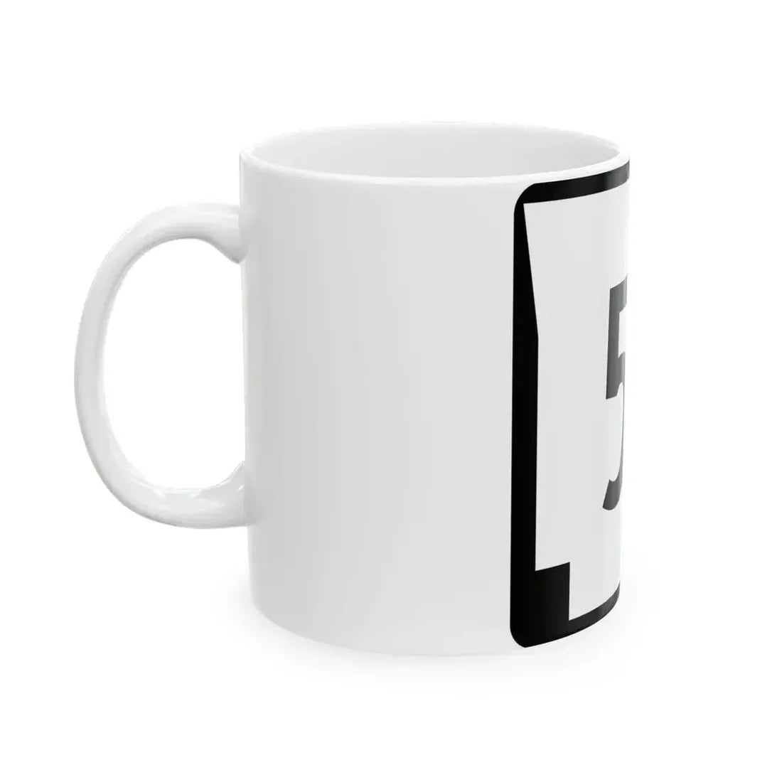 Arkansas 56 (Arkansas) (Road Sign) White Coffee Mug - Go Mug Yourself