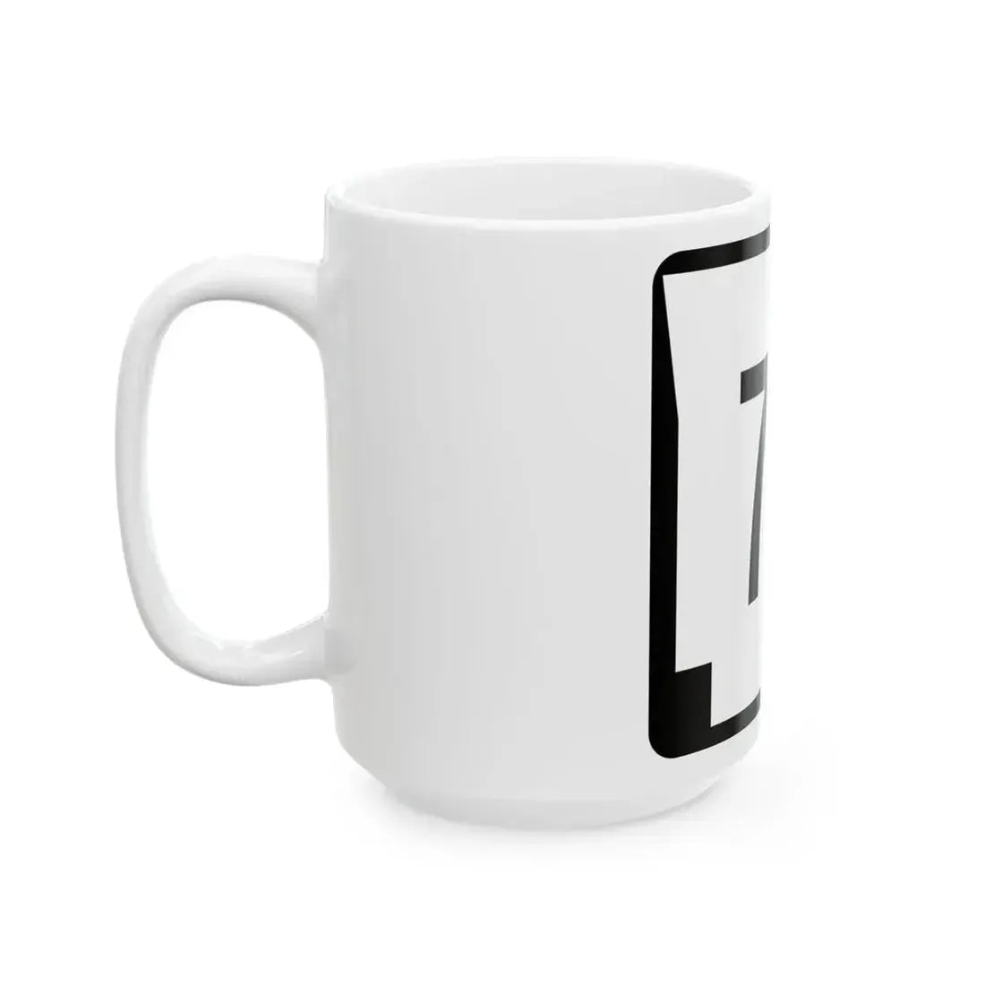 Arkansas 70 (Arkansas) (Road Sign) White Coffee Mug - Go Mug Yourself