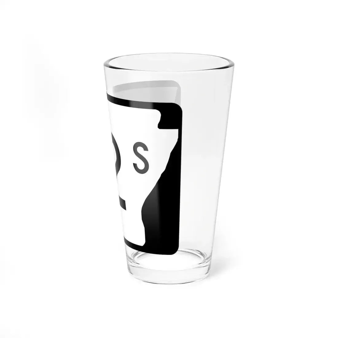 Arkansas 72S (Arkansas) (Road Sign) Pint Glss 16oz - Go Mug Yourself