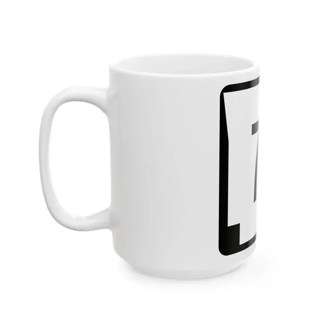 Arkansas 73 (Arkansas) (Road Sign) White Coffee Mug - Go Mug Yourself