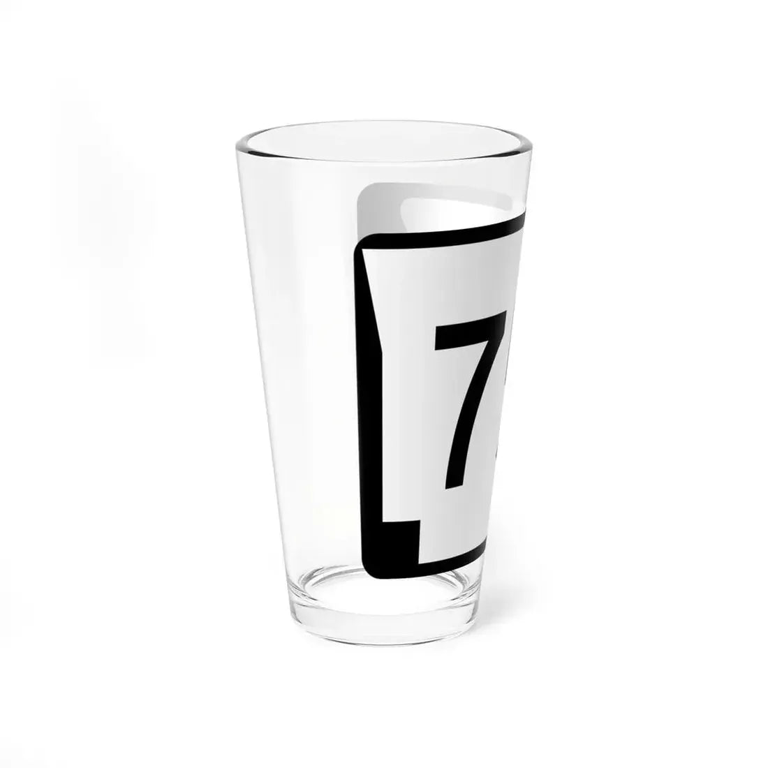 Arkansas 75S (Arkansas) (Road Sign) Pint Glss 16oz - Go Mug Yourself