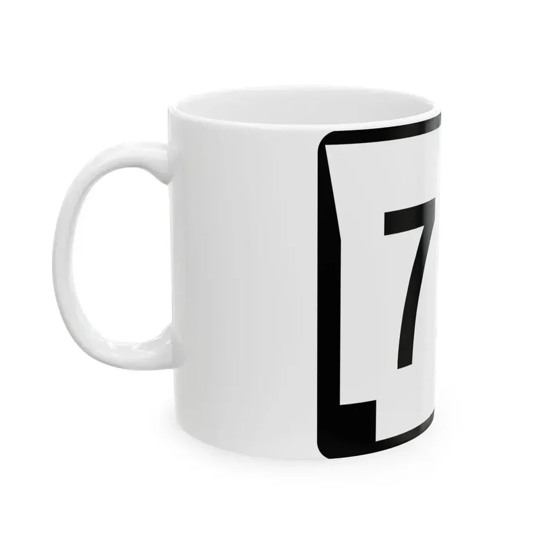 Arkansas 75S (Arkansas) (Road Sign) White Coffee Mug - Go Mug Yourself