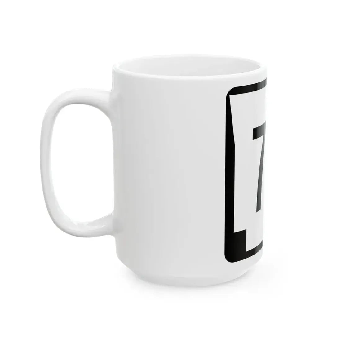 Arkansas 76 (Arkansas) (Road Sign) White Coffee Mug - Go Mug Yourself