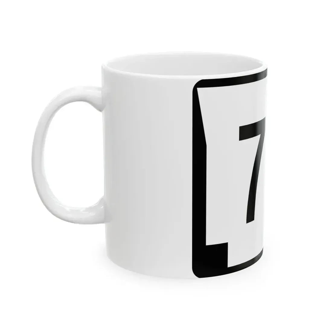 Arkansas 78S (Arkansas) (Road Sign) White Coffee Mug - Go Mug Yourself