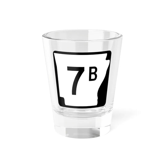 Arkansas 7B (Arkansas) (Road Sign) Shot Glass 1.5oz 1.5oz - Go Mug Yourself