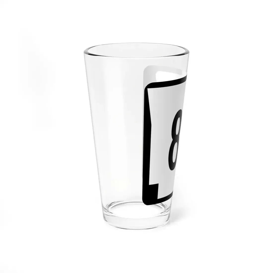 Arkansas 80 (Arkansas) (Road Sign) Pint Glss 16oz - Go Mug Yourself