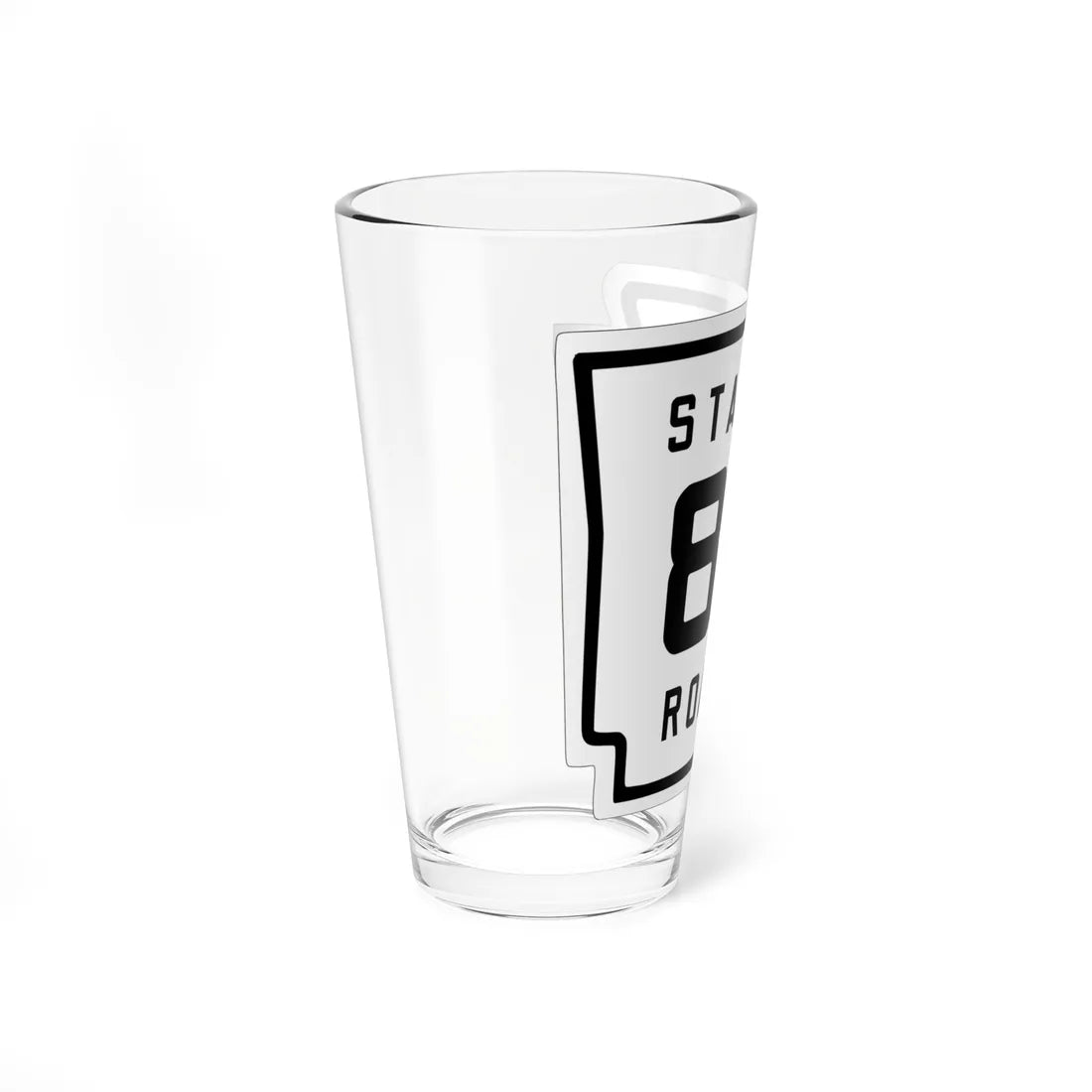 Arkansas 81 1926 (Arkansas) (Road Sign) Pint Glss 16oz - Go Mug Yourself
