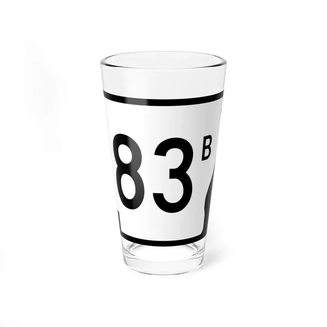 Arkansas 83B (Arkansas) (Road Sign) Pint Glss 16oz 16oz - Go Mug Yourself
