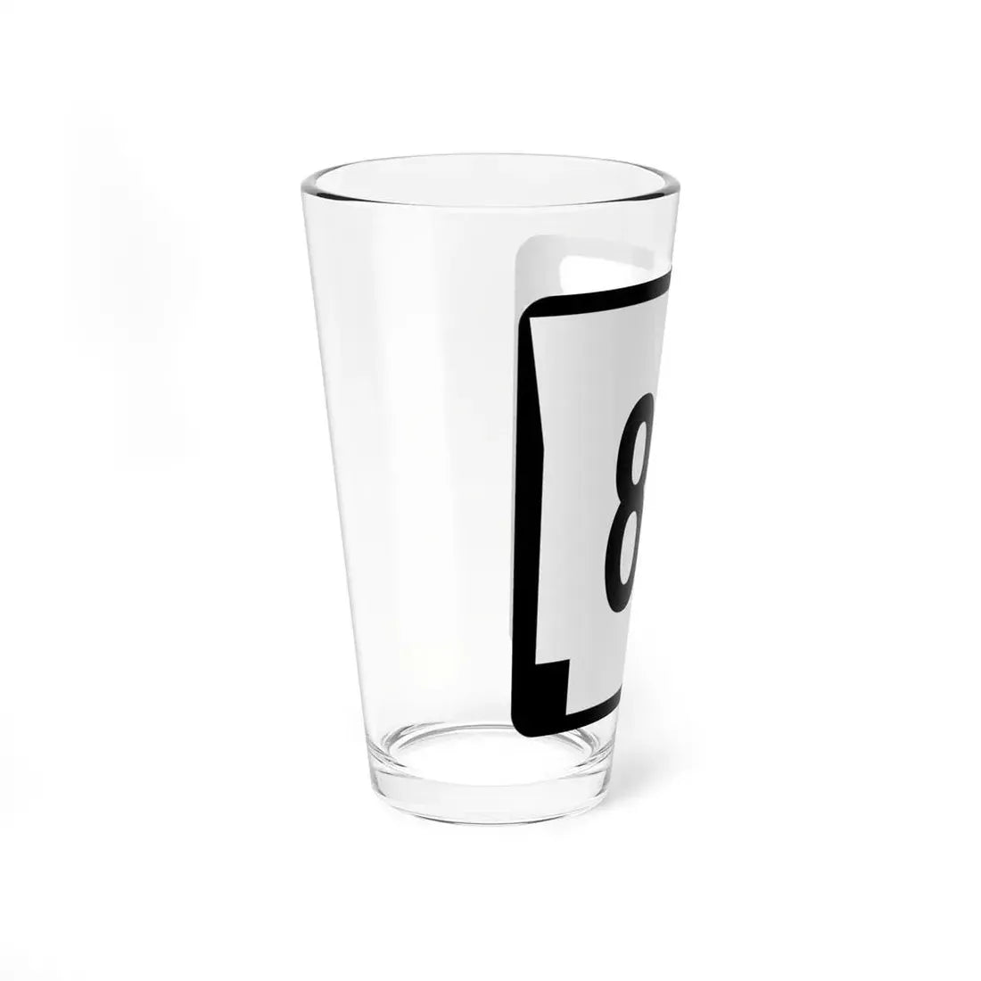 Arkansas 84 (Arkansas) (Road Sign) Pint Glss 16oz - Go Mug Yourself