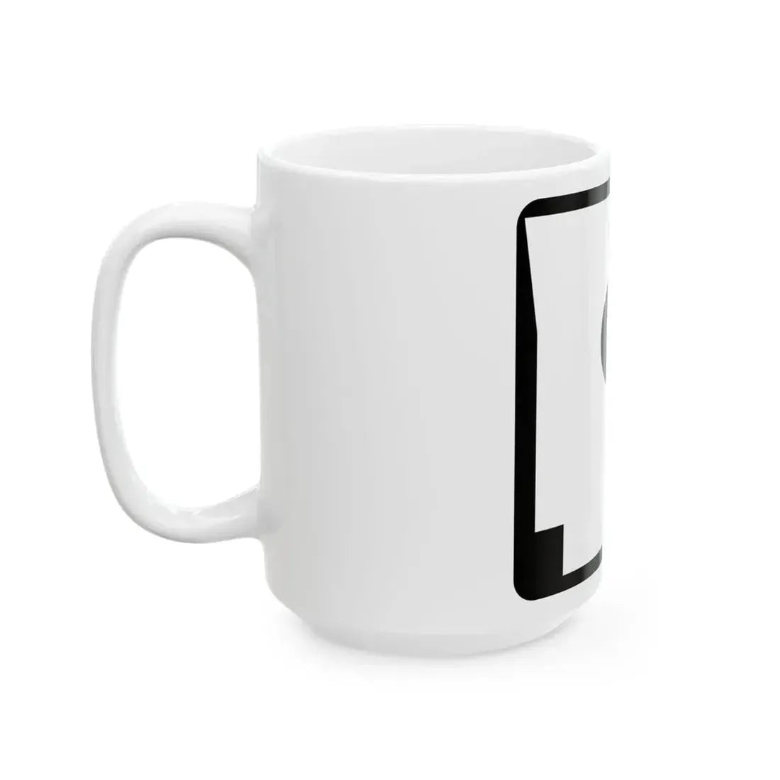Arkansas 9 (Arkansas) (Road Sign) White Coffee Mug - Go Mug Yourself