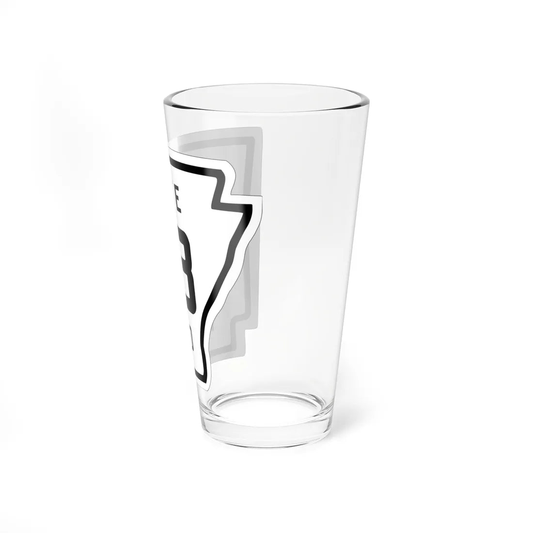 Arkansas 93 1926 (Arkansas) (Road Sign) Pint Glss 16oz - Go Mug Yourself