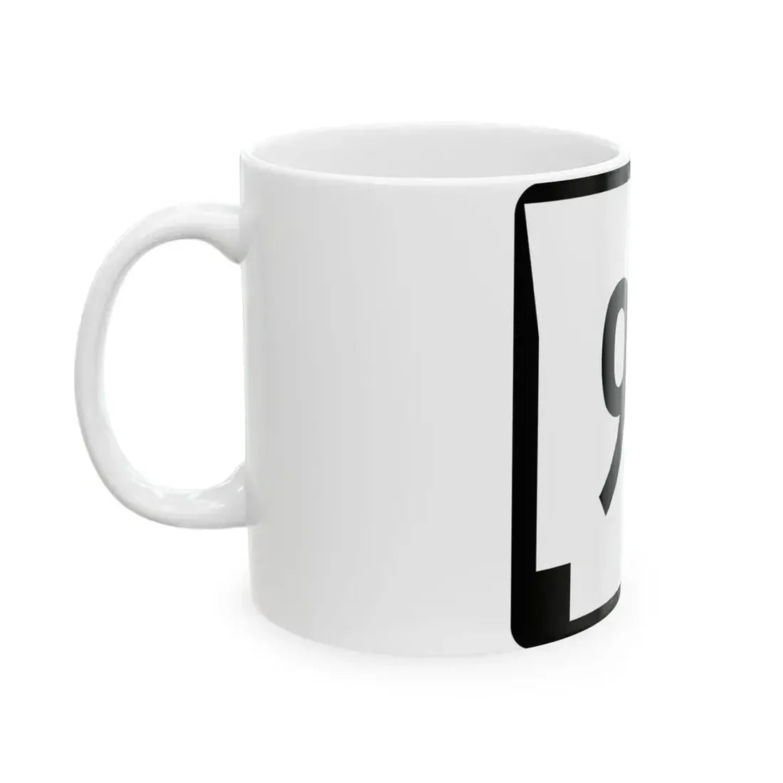 Arkansas 94 (Arkansas) (Road Sign) White Coffee Mug - Go Mug Yourself