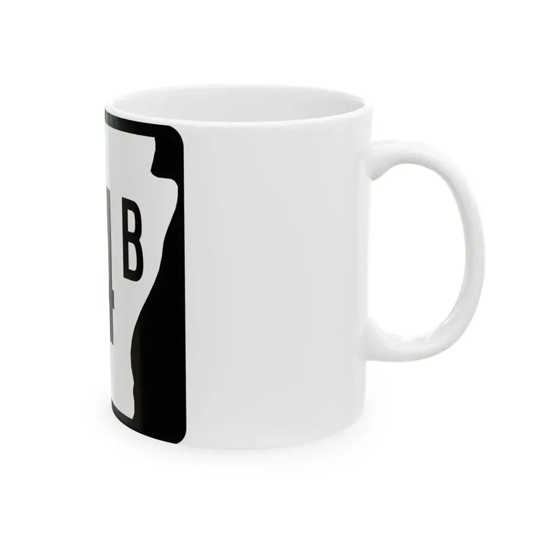 Arkansas 94B (Arkansas) (Road Sign) White Coffee Mug - Go Mug Yourself