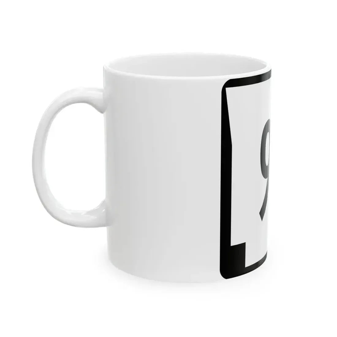 Arkansas 95 (Arkansas) (Road Sign) White Coffee Mug - Go Mug Yourself