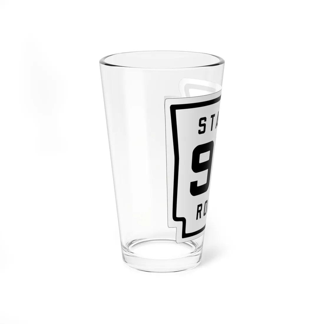 Arkansas 97 1926 (Arkansas) (Road Sign) Pint Glss 16oz - Go Mug Yourself