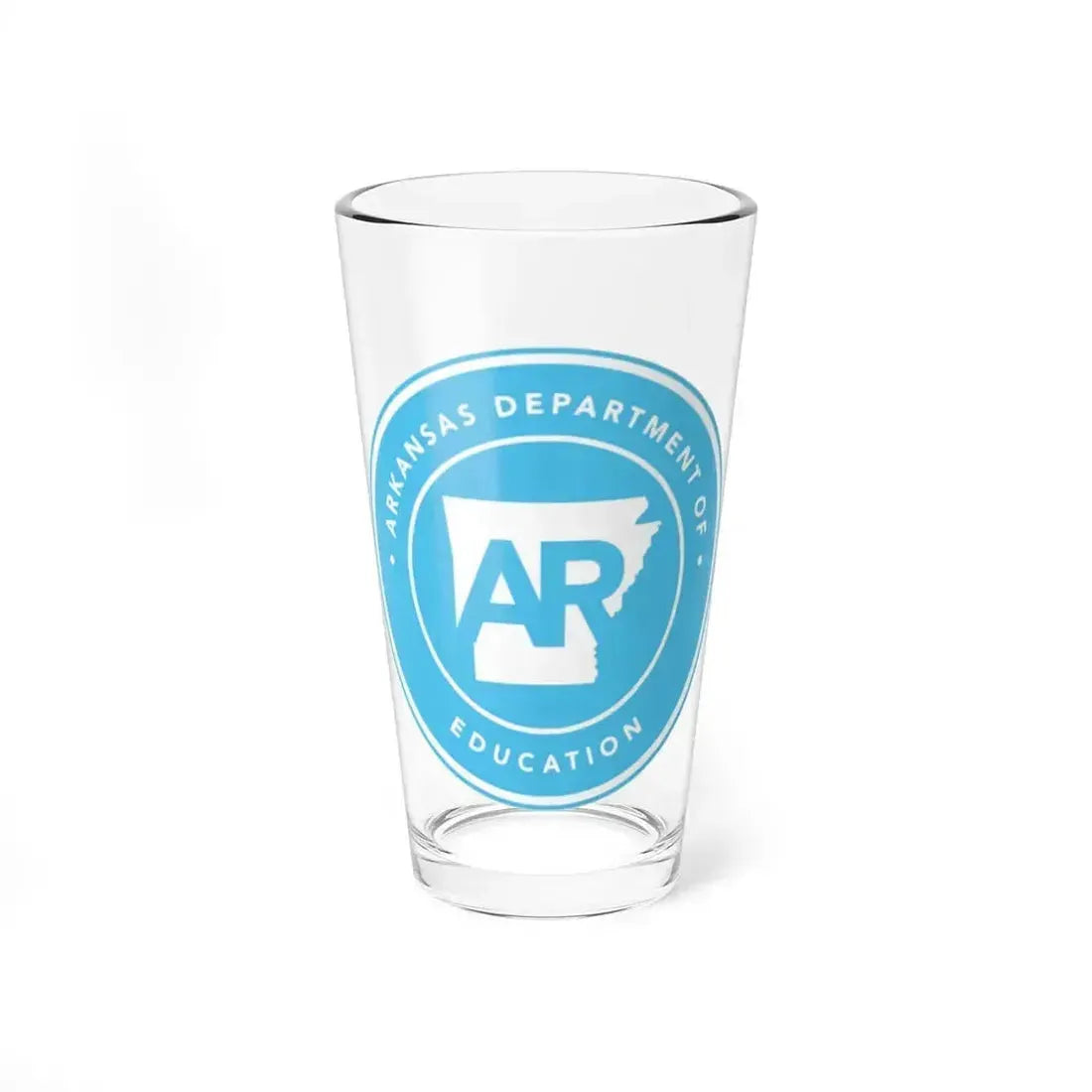 Arkansas Department of Education - Pint Glass 16oz 16oz - Go Mug Yourself