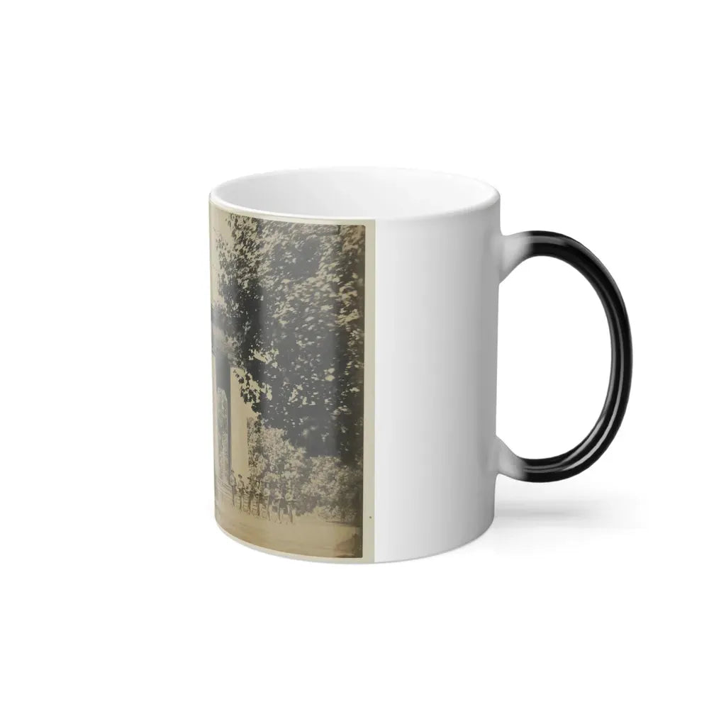 Arlington House, June 29, 1864. Former Residence of Rebel Gen. Robert E. Lee (U.S. Civil War) Color Changing Coffee Mug 11oz - Go Mug Yourself