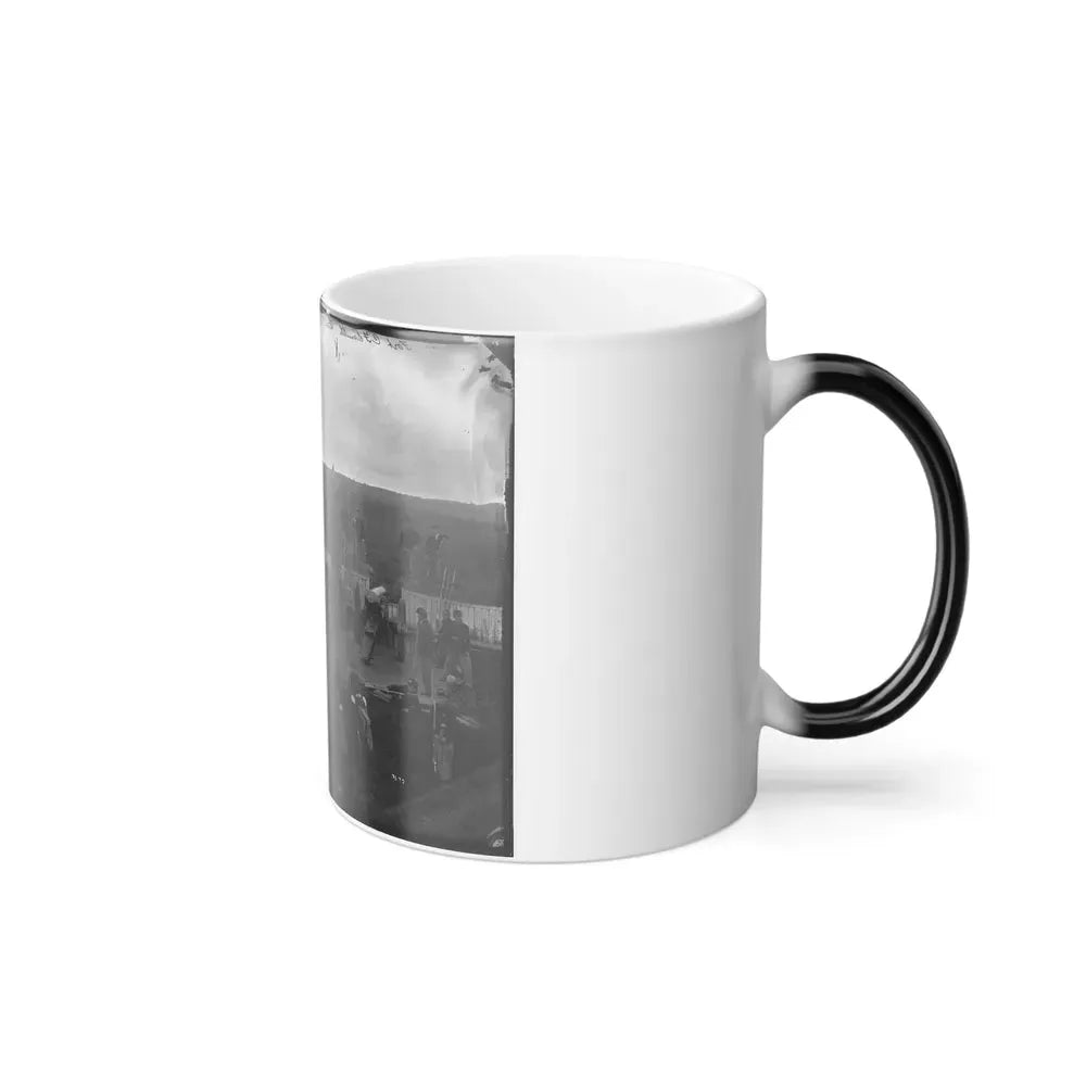 Arlington, Va. Company F, 2D New York Artillery at Fort C.F. Smith (U.S. Civil War) Color Changing Coffee Mug 11oz - Go Mug Yourself