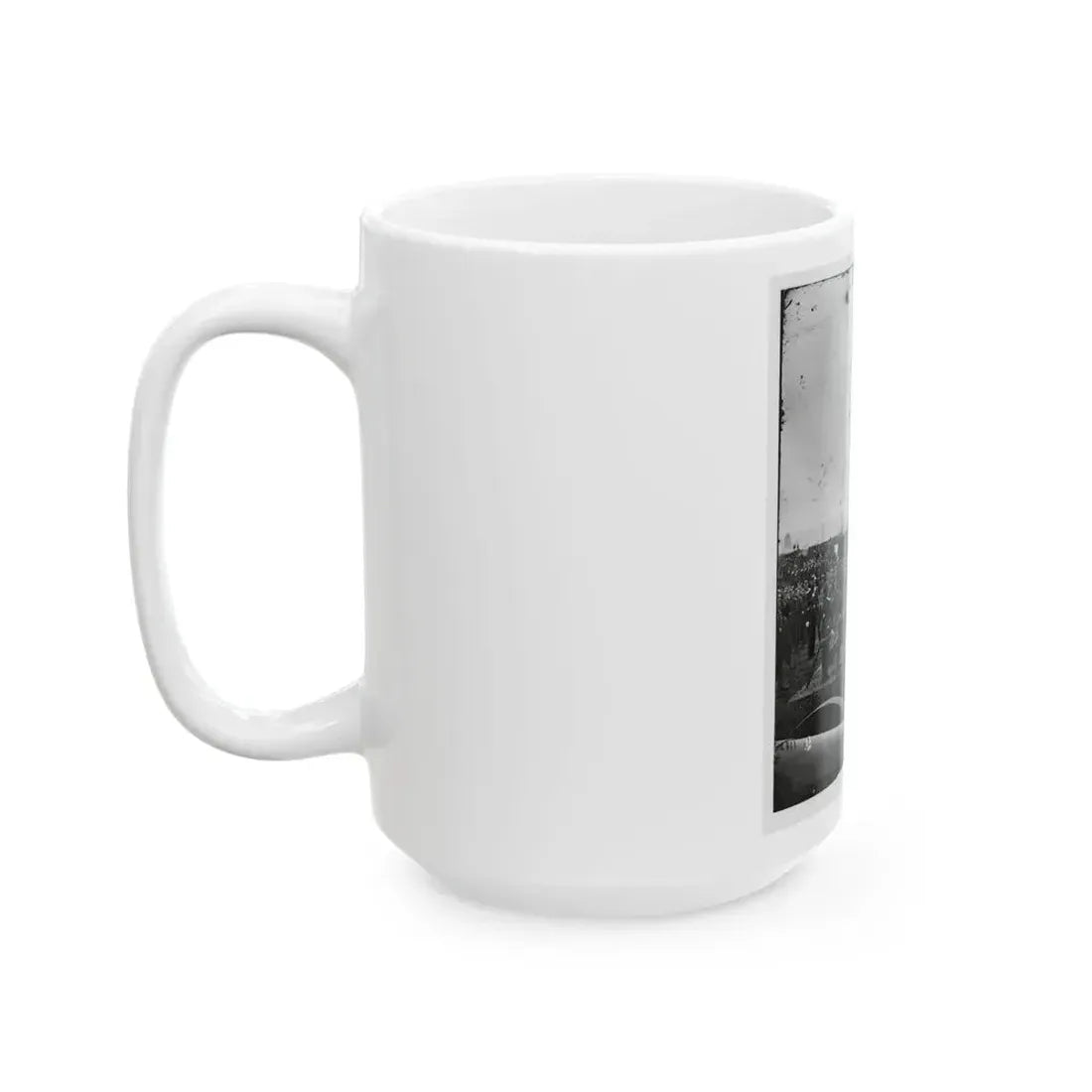 Arlington, Va. Guns And Gun-Crews Of Fort Richardson (U.S. Civil War) White Coffee Mug - Go Mug Yourself