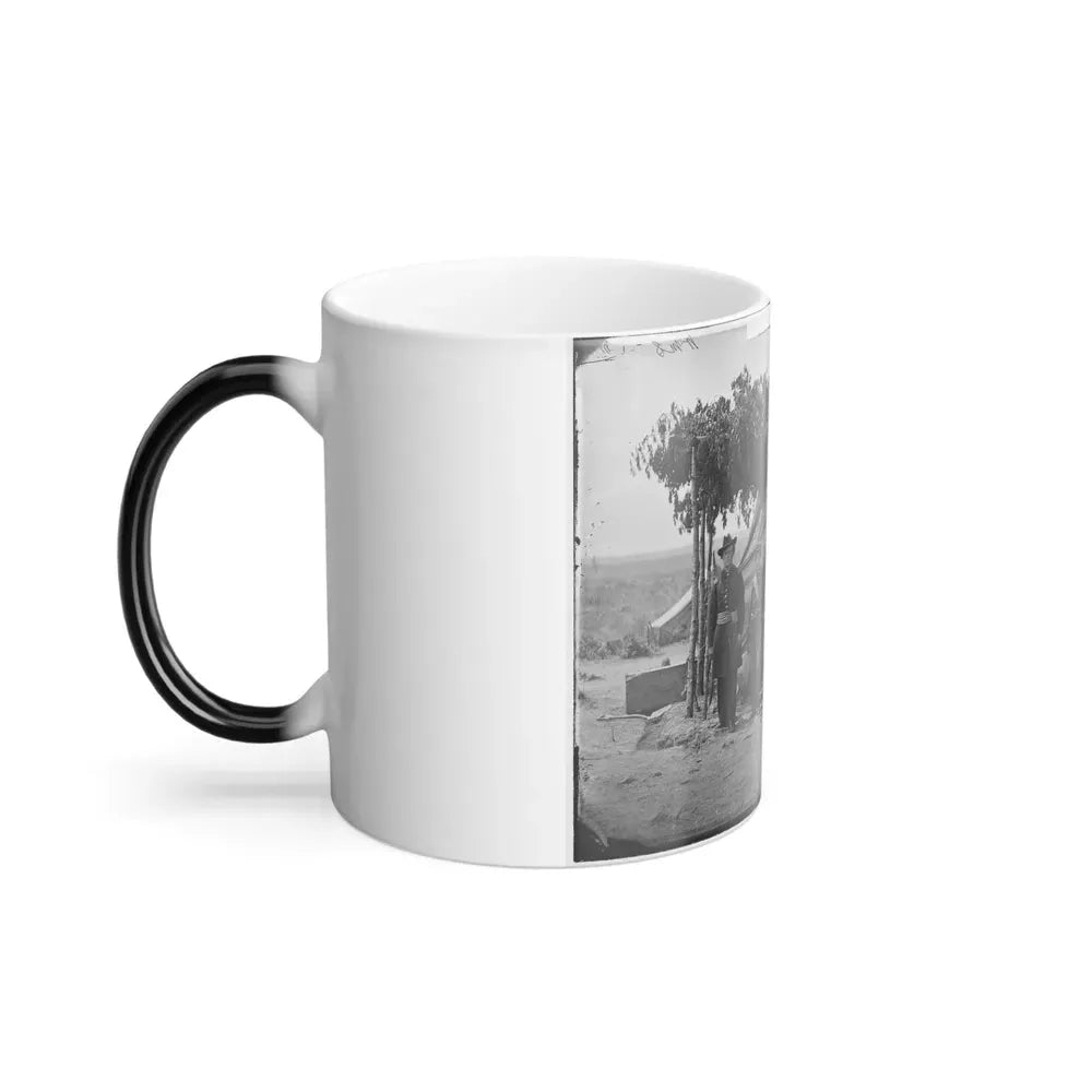 Arlington, Va. Officers of Company F, 2D New York Artillery at Fort C.F. Smith (U.S. Civil War) Color Changing Coffee Mug 11oz - Go Mug Yourself