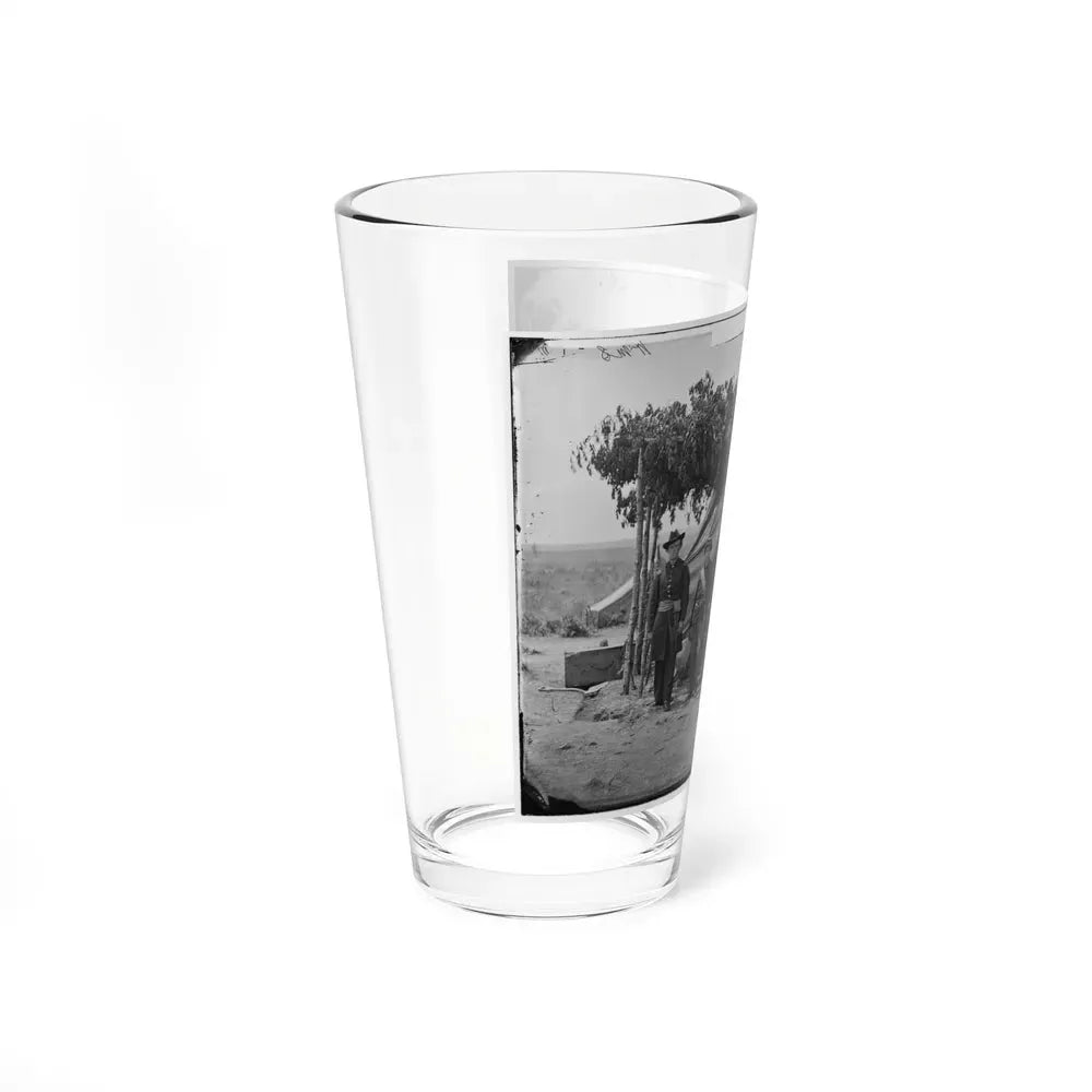 Arlington, Va. Officers Of Company F, 2d New York Artillery At Fort C.F. Smith (U.S. Civil War) Pint Glass 16oz - Go Mug Yourself