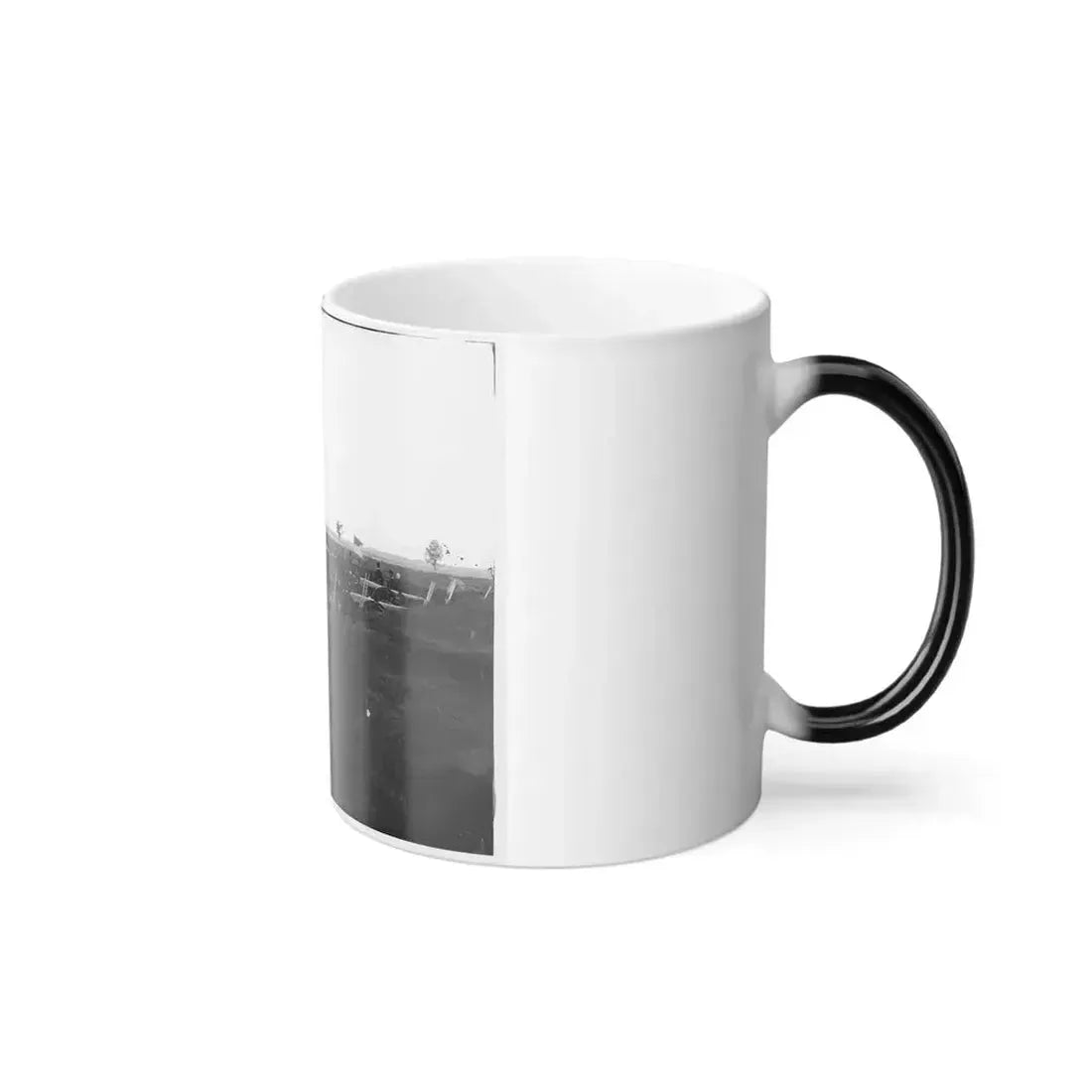 Arlington, Virginia. Batteries in Fort No. 2 Fort Whipple (U.S. Civil War) Color Changing Coffee Mug 11oz - Go Mug Yourself