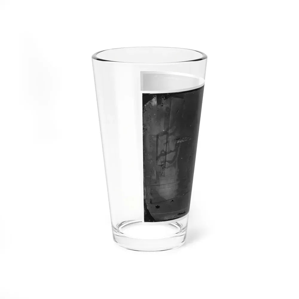 Arlington, Virginia. Gen. Samuel P. Heintzleman And Staff On Portico Of Arlington House (U.S. Civil War) Pint Glass 16oz - Go Mug Yourself