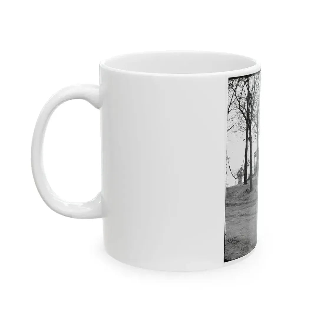 Arlington, Virginia. Headquarter's Of Gen. Irwin Mcdowell Near Lee Mansion (U.S. Civil War) White Coffee Mug - Go Mug Yourself