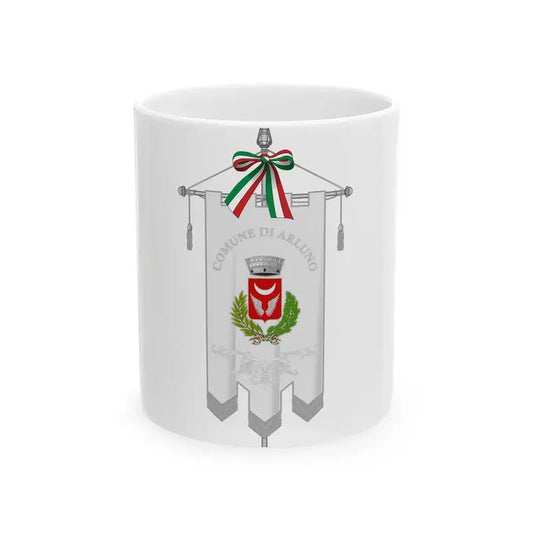 Arluno-Gonfalone (Italy) White Coffee Mug 11oz - Go Mug Yourself
