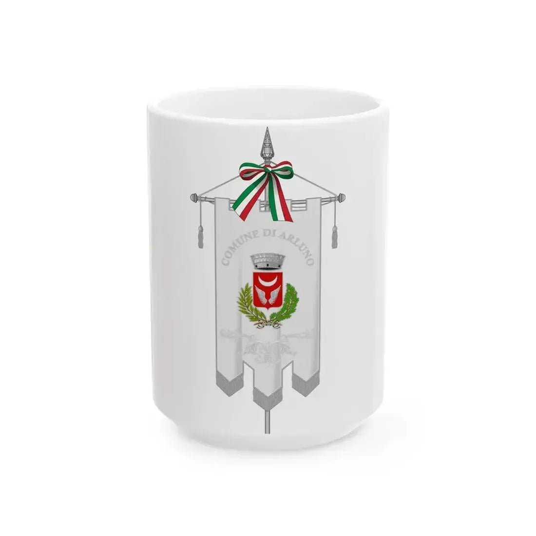 Arluno-Gonfalone (Italy) White Coffee Mug - Go Mug Yourself