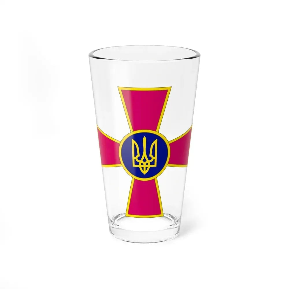 Armed Forces of Ukraine (Ukraine) Pint Glass 16oz 16oz - Go Mug Yourself