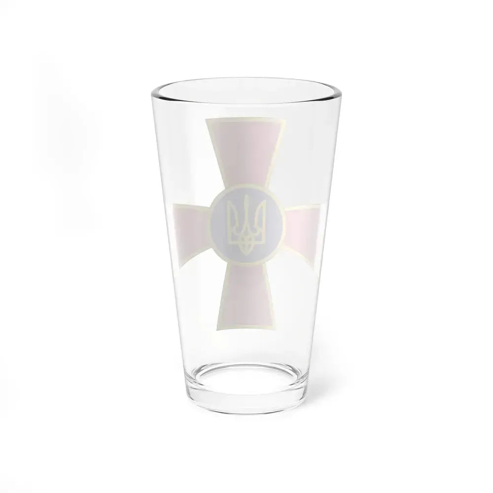 Armed Forces of Ukraine (Ukraine) Pint Glass 16oz - Go Mug Yourself
